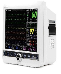 Máy theo dõi đa thông số dùng trong phẫu thuật với màn hình cảm ứng TFT LCD 12 inch cho thú y