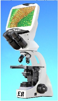 Kính hiển vi sinh học kỹ thuật số với màn hình LCD HD 9inch tích hợp Camera