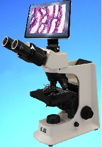 Kính hiển vi sinh học ba chiều với màn hình màu LCD cảm ứng, tích hợp camera và phần mềm (5.0mp)