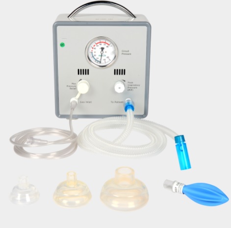 Máy trợ thở cho trẻ sơ sinh dùng trong hồi sức cấp cứu