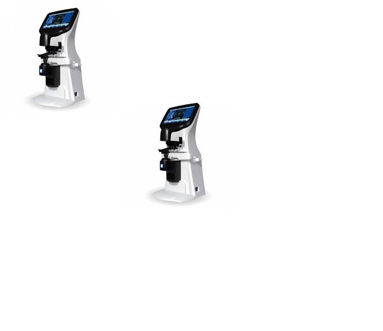 Máy đo thị trường mắt (Máy đo tròng kính tự động) với màn hình cảm ứng màu LCD TFT 7inch