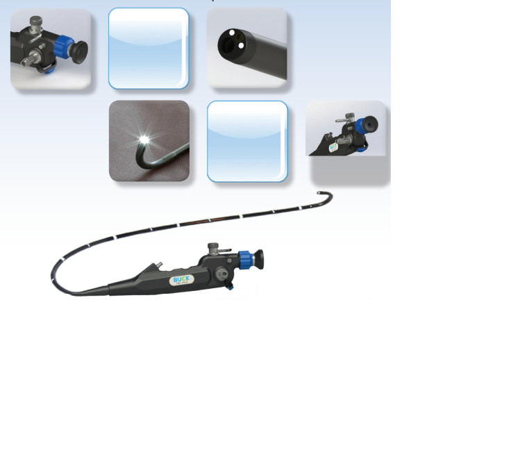 Ống soi mềm phế quản có thể kết nối với đầu Camera head của ống soi cứng